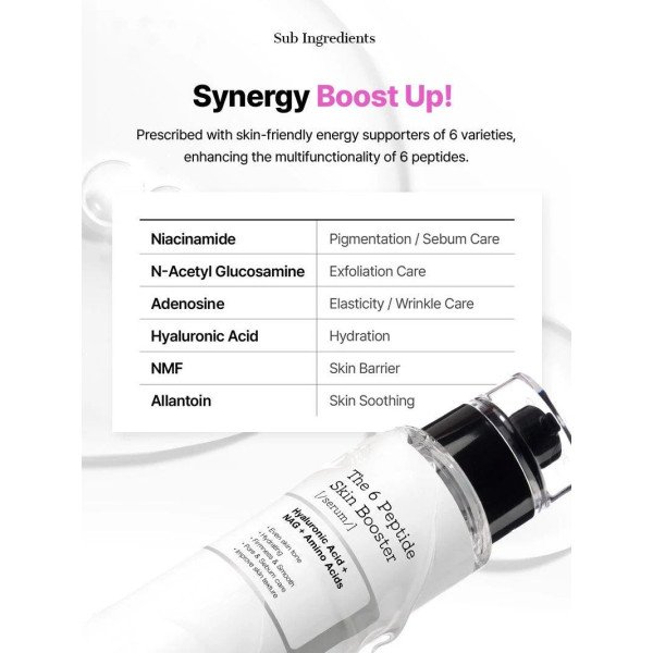 The 6 Peptide Skin Booster Serum 150 ML